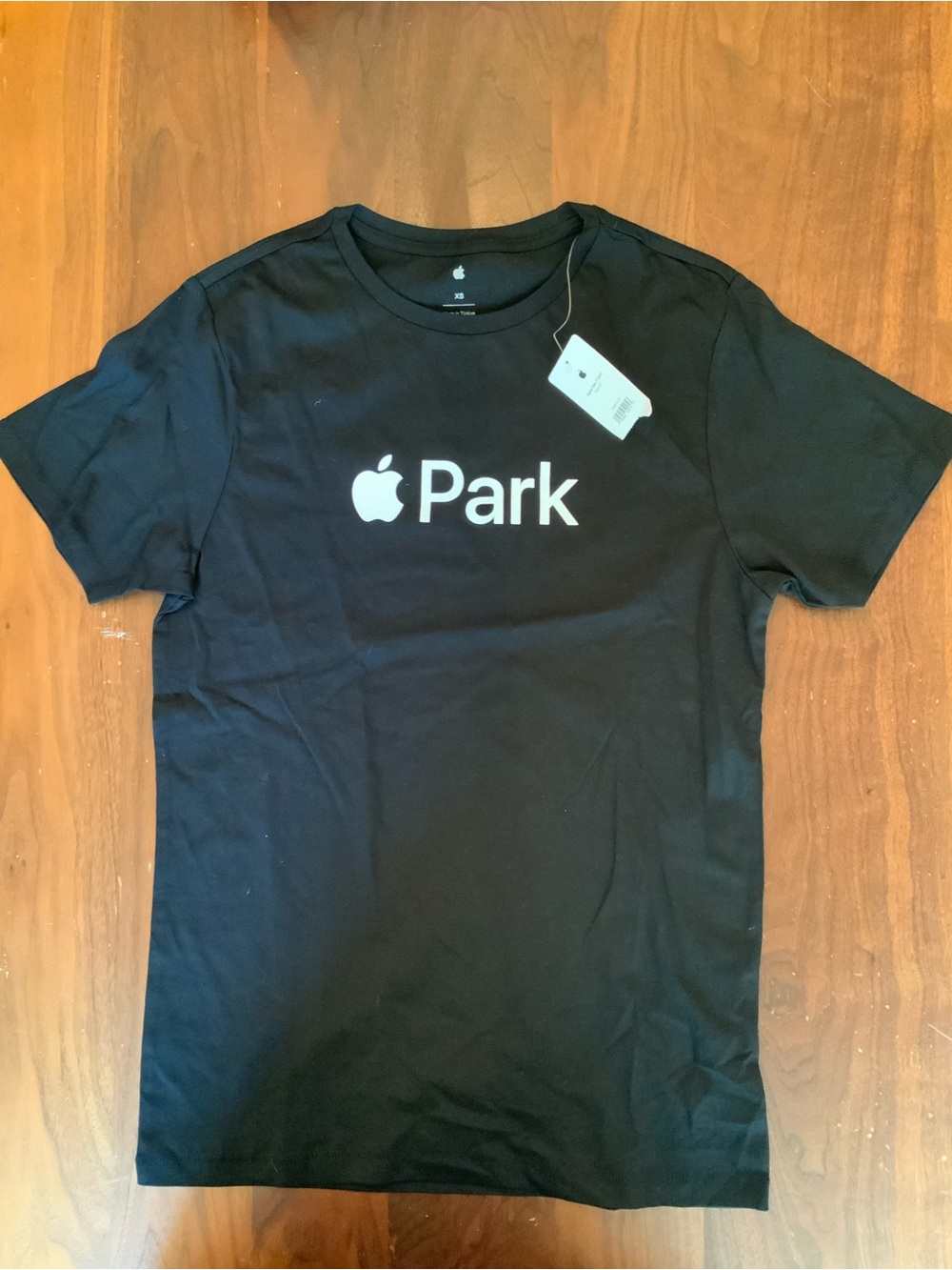 Apple Park Black Logo Short Sleeve Tee